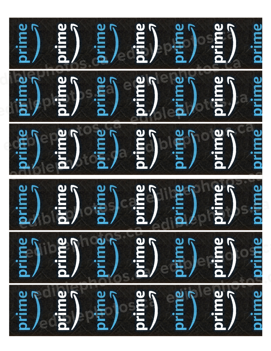 Amazon Tape Strips Edible Cake Photo Image for Parcel Cakes
