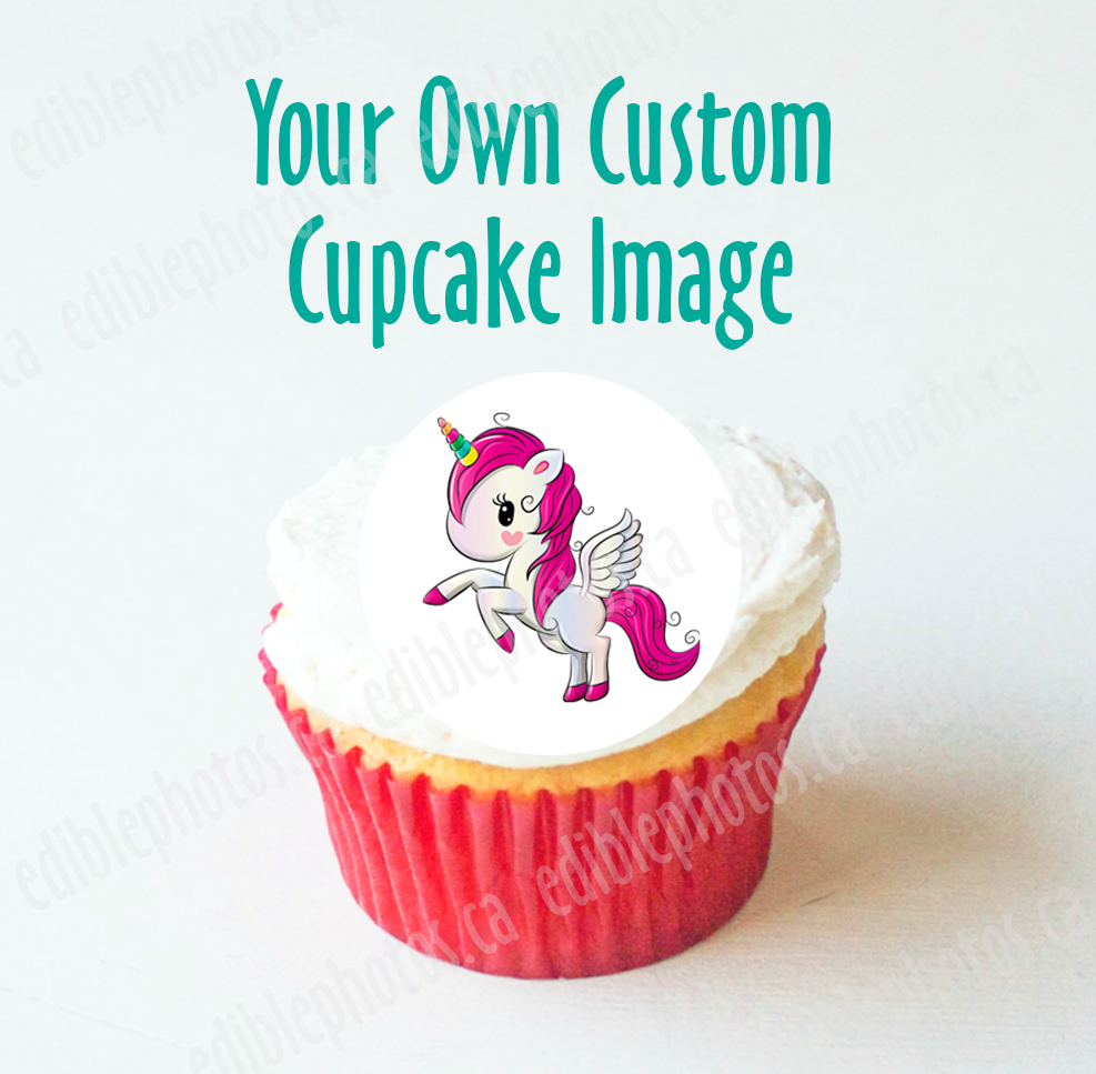 Your Custom Cupcake / Cookie Edible Photo - Ediblephotos.ca